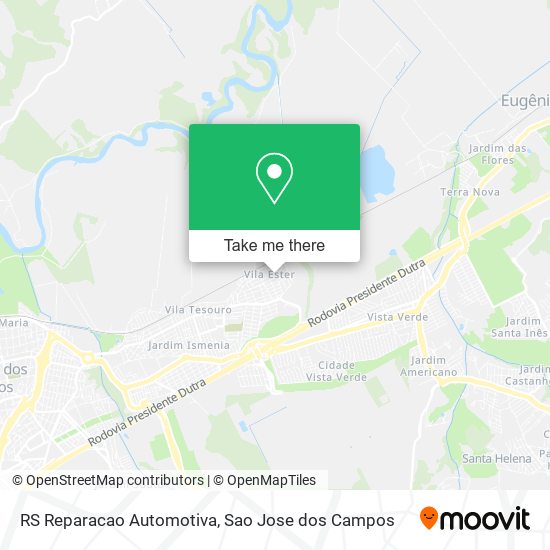 RS Reparacao Automotiva map