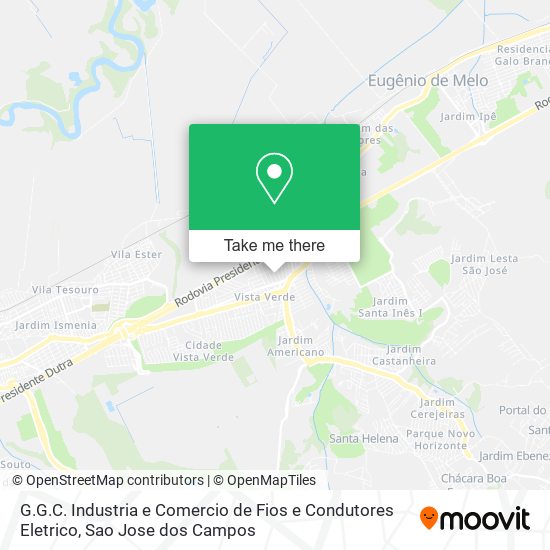 G.G.C. Industria e Comercio de Fios e Condutores Eletrico map