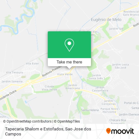 Tapecaria Shalom e Estofados map