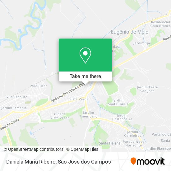 Daniela Maria Ribeiro map