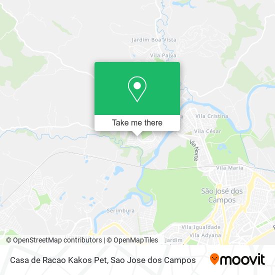 Casa de Racao Kakos Pet map