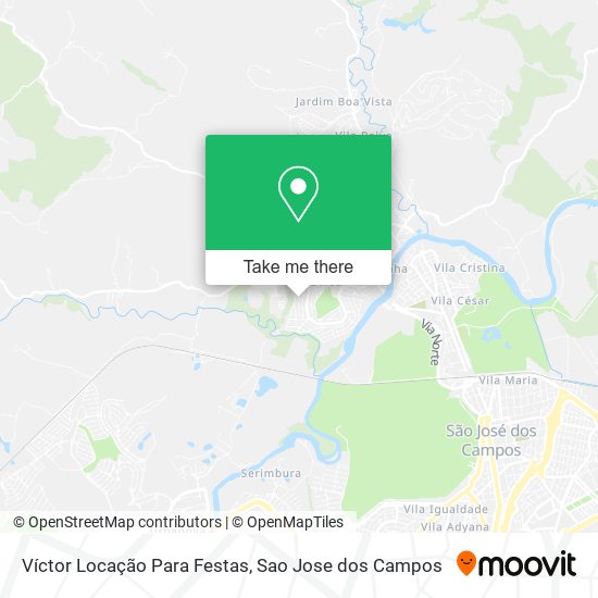 Víctor Locação Para Festas map