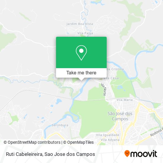 Mapa Ruti Cabeleireira