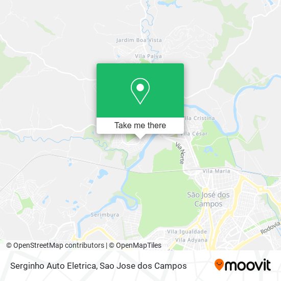 Mapa Serginho Auto Eletrica