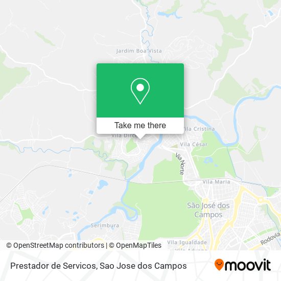 Prestador de Servicos map