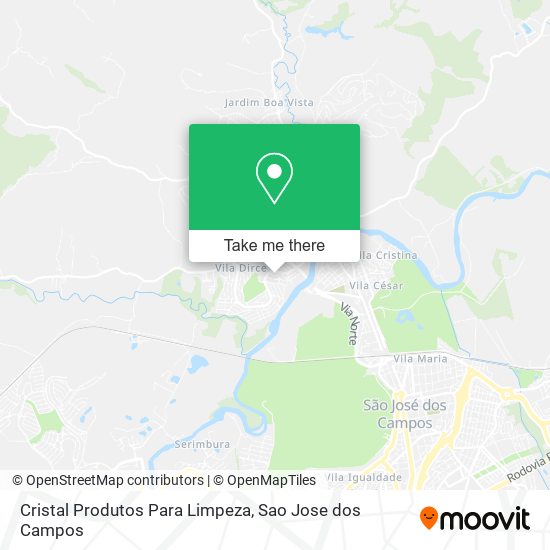 Mapa Cristal Produtos Para Limpeza