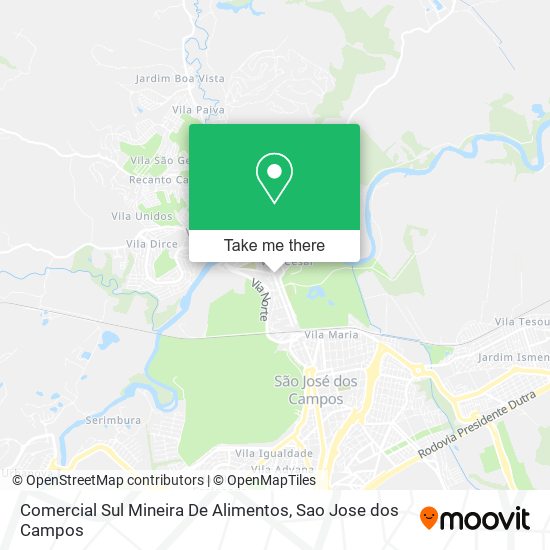 Mapa Comercial Sul Mineira De Alimentos