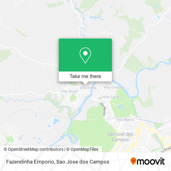 Fazendinha Emporio map