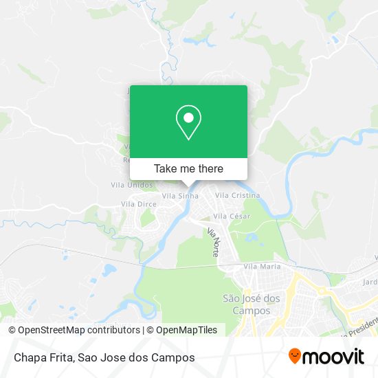 Chapa Frita map