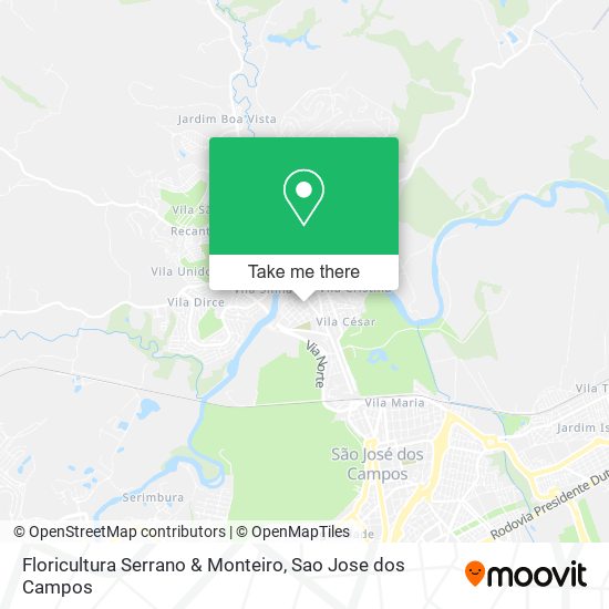 Floricultura Serrano & Monteiro map