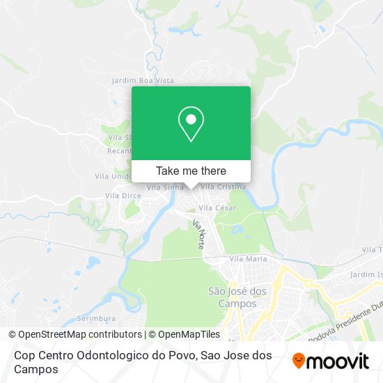 Cop Centro Odontologico do Povo map