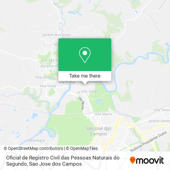 Oficial de Registro Civil das Pessoas Naturais do Segundo map