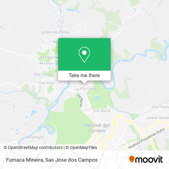 Fumaca Mineira map