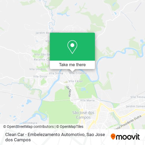 Clean Car - Embelezamento Automotivo map