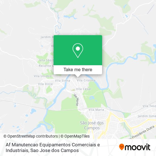 Af Manutencao Equipamentos Comerciais e Industriais map