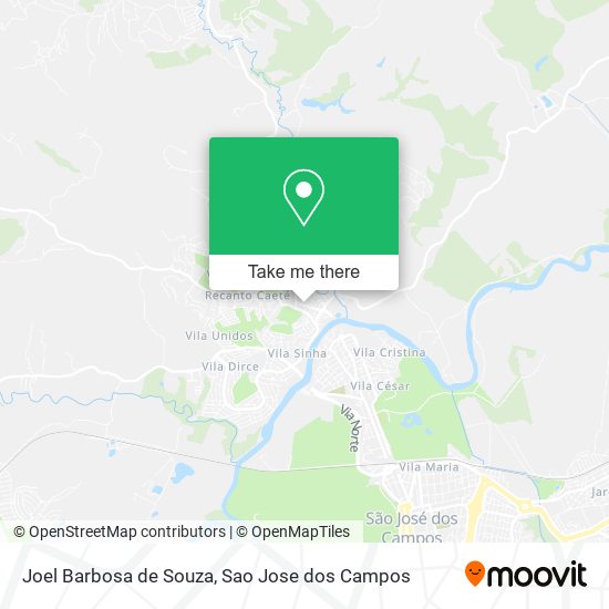 Joel Barbosa de Souza map
