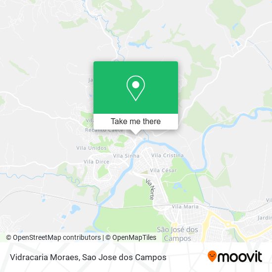 Vidracaria Moraes map