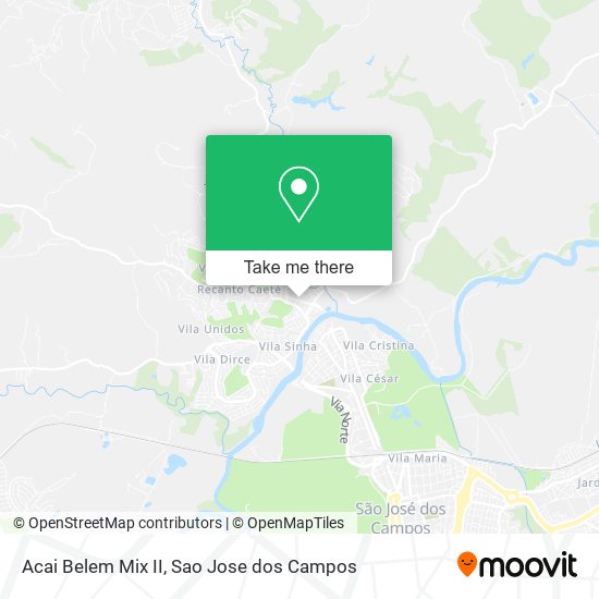 Acai Belem Mix II map