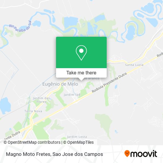 Magno Moto Fretes map