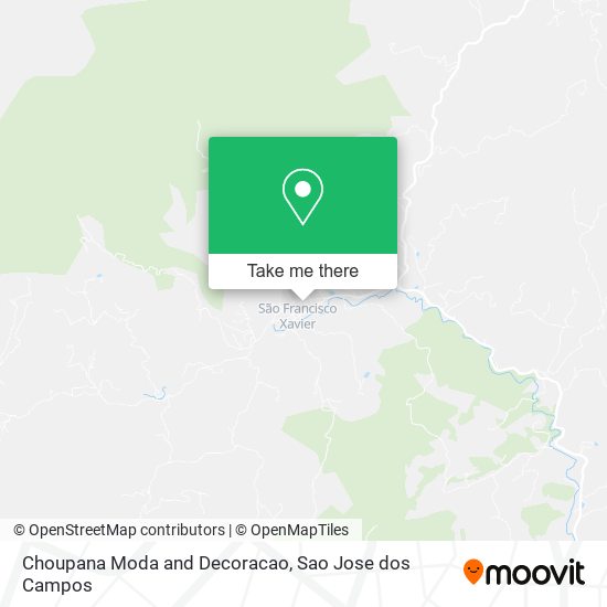 Choupana Moda and Decoracao map