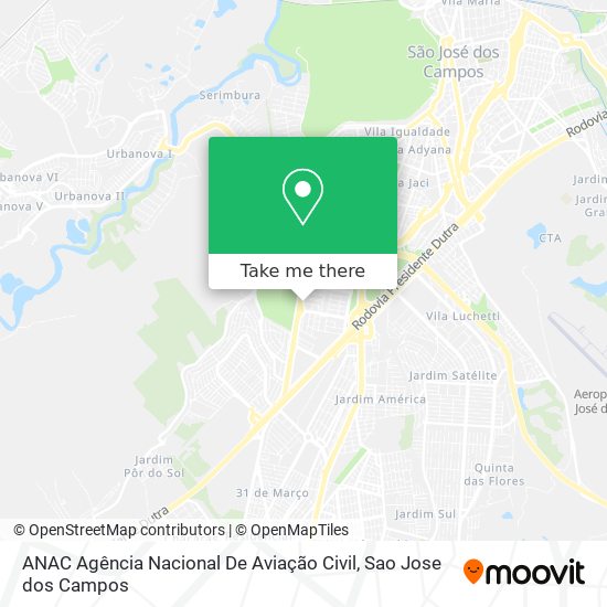 ANAC Agência Nacional De Aviação Civil map