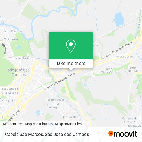 Capela São Marcos map