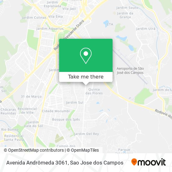 Avenida Andrômeda 3061 map