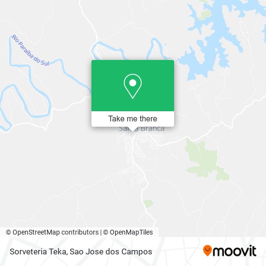Sorveteria Teka map