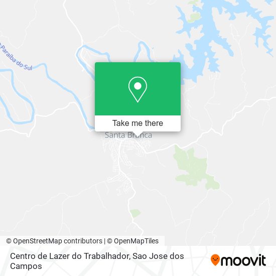 Centro de Lazer do Trabalhador map