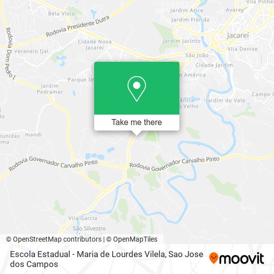 Escola Estadual - Maria de Lourdes Vilela map