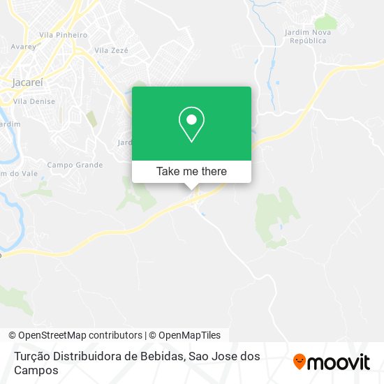 Turção Distribuidora de Bebidas map