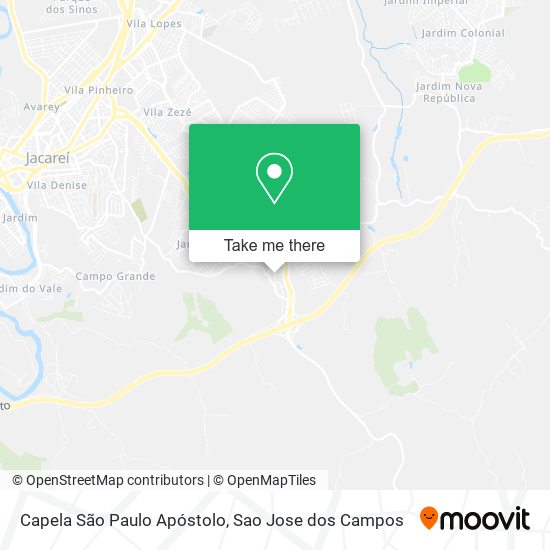 Capela São Paulo Apóstolo map