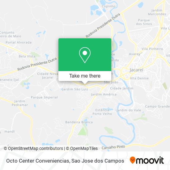 Octo Center Conveniencias map