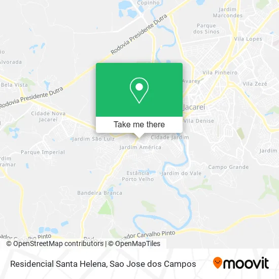 Residencial Santa Helena map