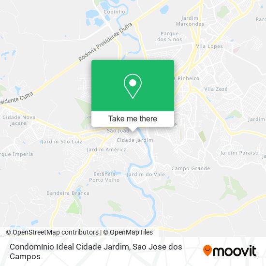 Condomínio Ideal Cidade Jardim map