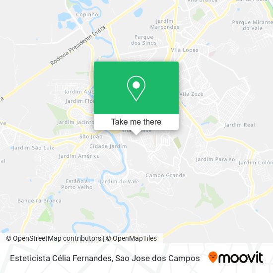 Esteticista Célia Fernandes map