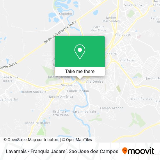 Lavamais - Franquia Jacareí map