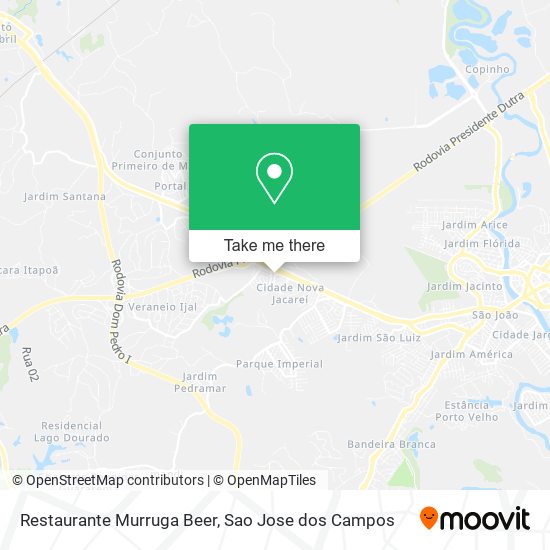 Restaurante Murruga Beer map