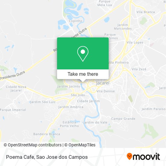 Poema Cafe map