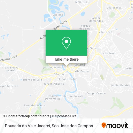 Pousada do Vale Jacarei map