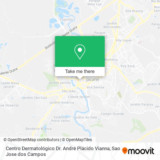 Centro Dermatológico Dr. André Plácido Vianna map