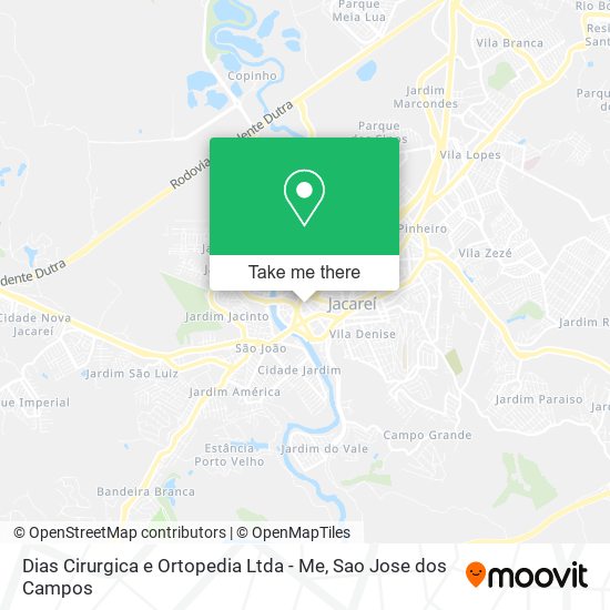 Dias Cirurgica e Ortopedia Ltda - Me map