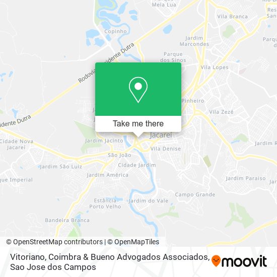 Vitoriano, Coimbra & Bueno Advogados Associados map