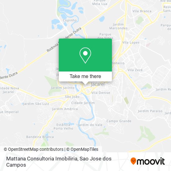 Mattana Consultoria Imobiliria map