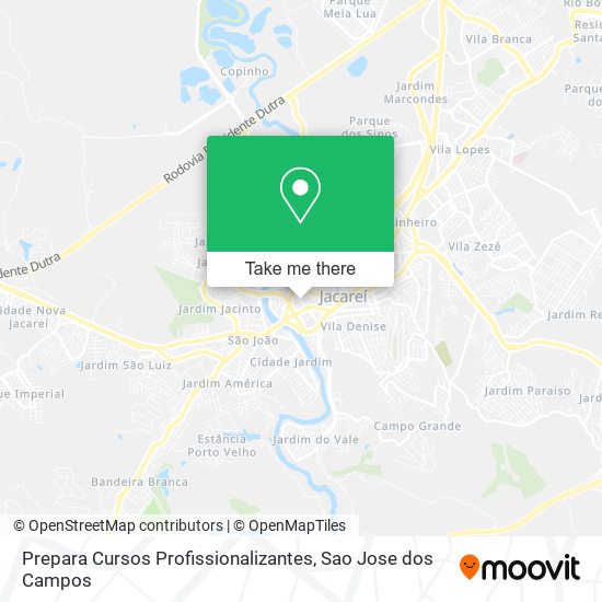 Prepara Cursos Profissionalizantes map