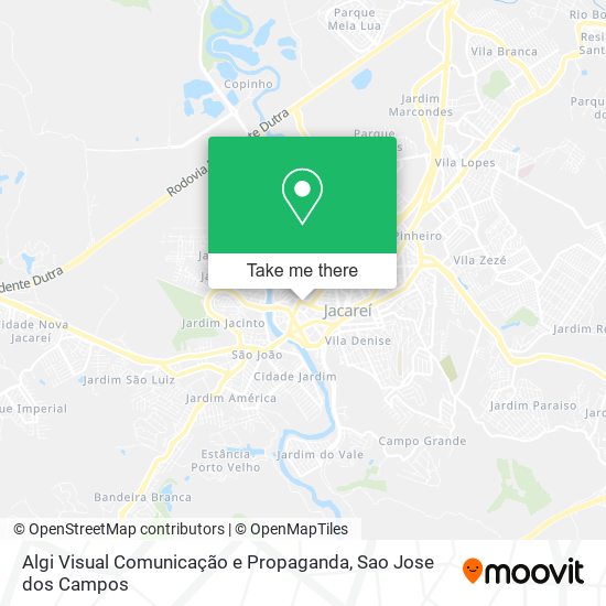 Algi Visual Comunicação e Propaganda map