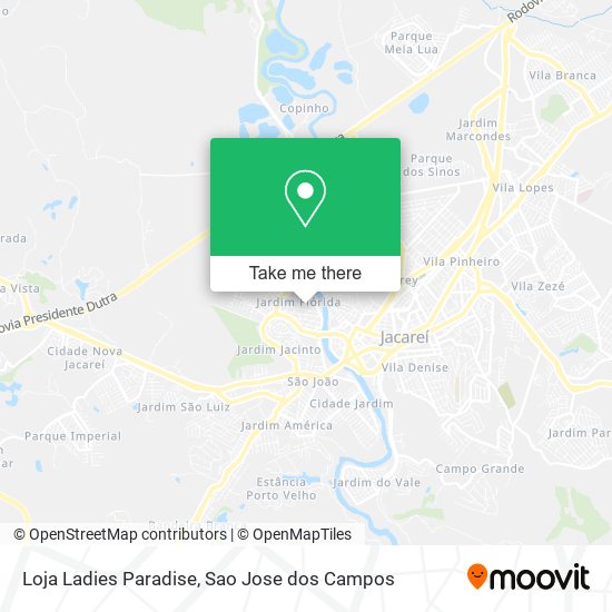 Loja Ladies Paradise map