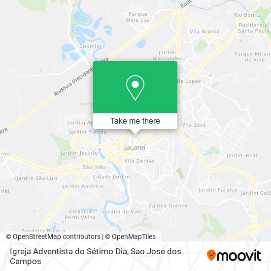 Igreja Adventista do Sétimo Dia map