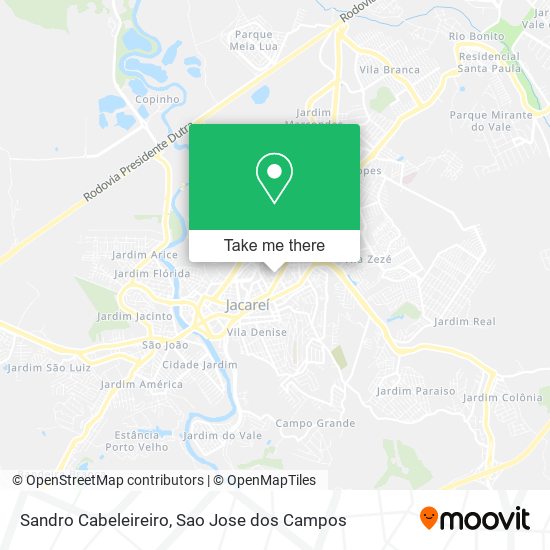 Sandro Cabeleireiro map