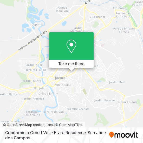 Condomínio Grand Valle Elvira Residence map